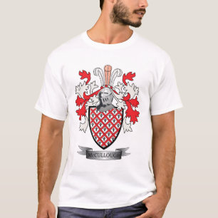 T-shirt Manteau de crête de famille de McCullough des bras
