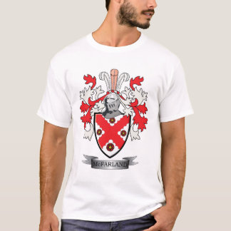 T-shirt Manteau de crête de famille de McFarland des bras