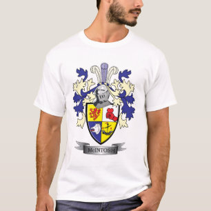 T-shirt Manteau de crête de famille de McIntosh des bras