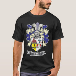 T-shirt Manteau de crête de famille de McLain des bras