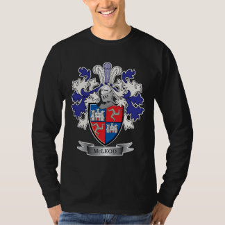 T-shirt Manteau de crête de famille de McLeod des bras