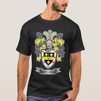T-shirt Manteau de crête de famille de Mitchell des bras