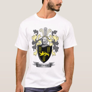 T-shirt Manteau de crête de famille de Morris des bras