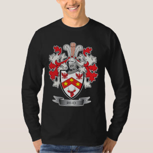 T-shirt Manteau de crête de famille de Reid des bras