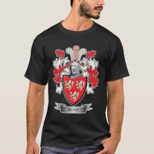 T-shirt Manteau de crête de famille de Ross des bras