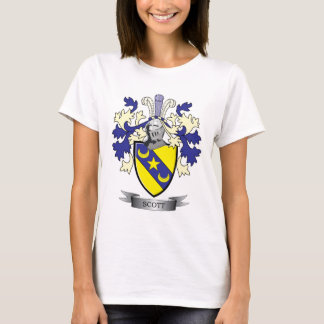 T-shirt Manteau de crête de famille de Scott des bras