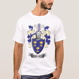 T-shirt Manteau de crête de famille de Shaw des bras