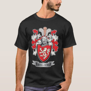 T-shirt Manteau de crête de famille de Wallace des bras