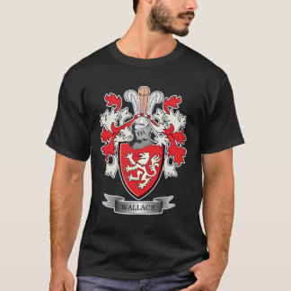 T-shirt Manteau de crête de famille de Wallace des bras