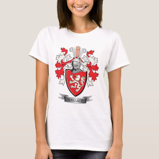 T-shirt Manteau de crête de famille de Wallace des bras