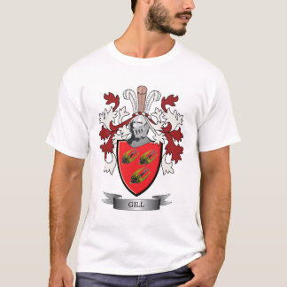 T-shirt Manteau de crête de famille d'ouïe des bras