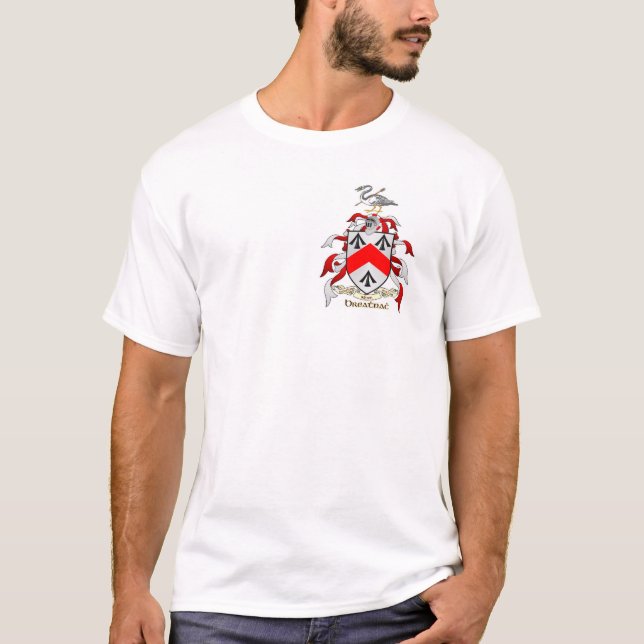 T-shirt Manteau de famille de Walsh des bras (Devant)