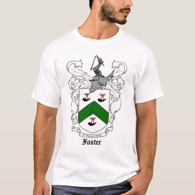 T-shirt Manteau de famille des bras adoptif (Devant)