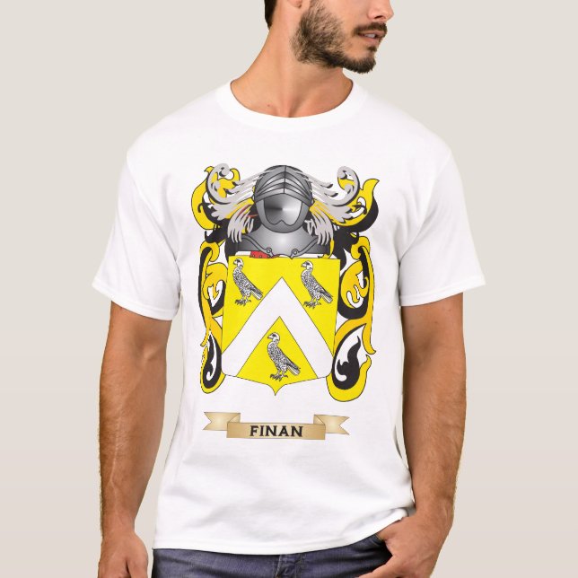 T-shirt Manteau de Finan des bras (Devant)