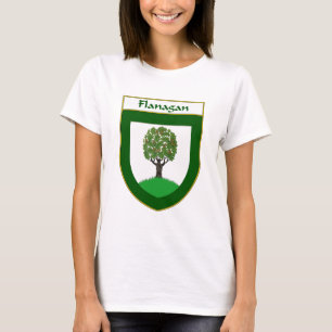 T-shirt Manteau de Flanagan des bras/de crête de famille