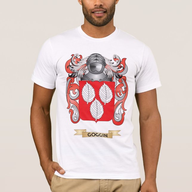 T-shirt Manteau de Goggin des bras (crête de famille) (Devant)