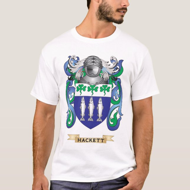 T-shirt Manteau de Hackett des bras (crête de famille) (Devant)