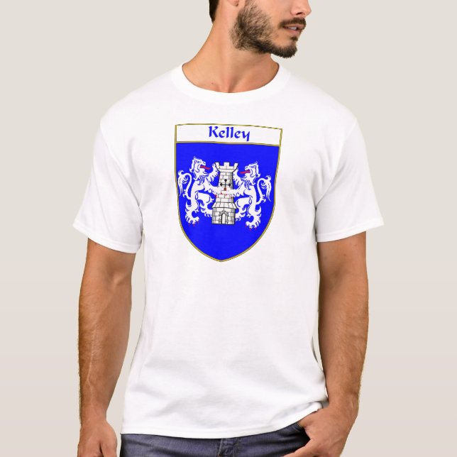 T-shirt Manteau de Kelley des bras/de crête de famille (Devant)