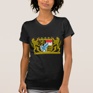 T-shirt Manteau de la Bavière (Allemagne) des bras
