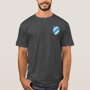 T-shirt Manteau de la Bavière de chemise de bras