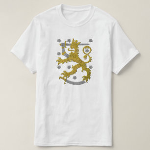 T-shirt Manteau de la Finlande des bras
