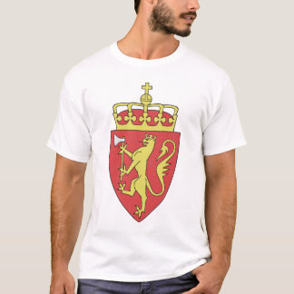 T-shirt Manteau de la Norvège des bras