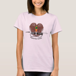 T-shirt Manteau de la Papouasie-Nouvelle-Guinée de T-shir