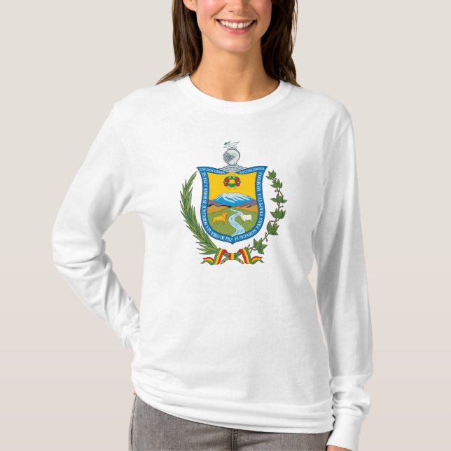T-shirt Manteau de La Paz des bras (Devant)