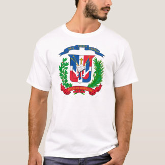 T-shirt Manteau de la République Dominicaine des bras