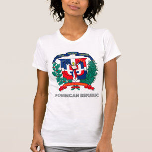 T-shirt Manteau de la République Dominicaine des bras
