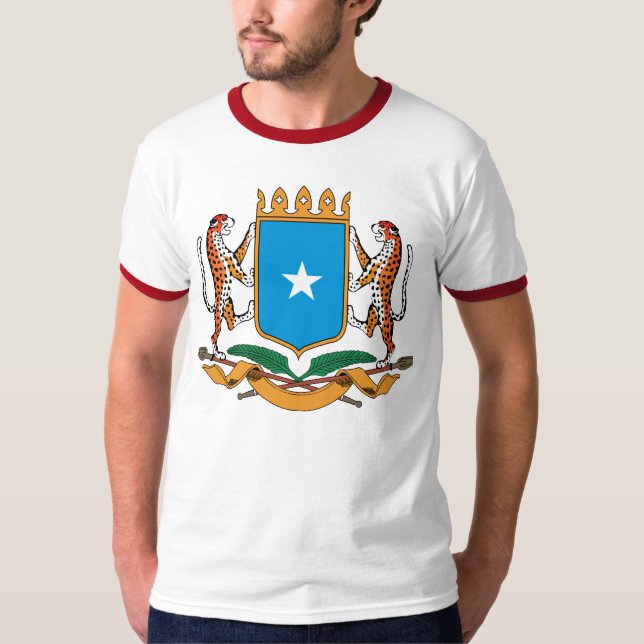 T-shirt Manteau de la Somalie des bras (Devant)