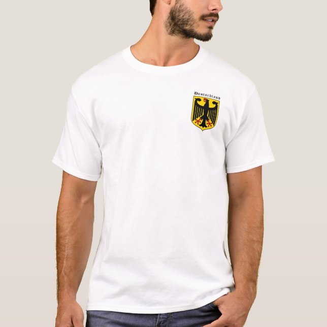 T-shirt Manteau de l'Allemagne des bras (Devant)