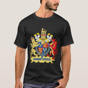 T-shirt Manteau de l'Angleterre des bras