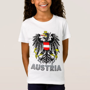 T-Shirt Manteau de l'Autriche des bras