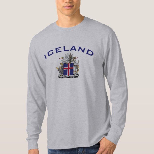 T-shirt Manteau de l'Islande des bras (Devant)