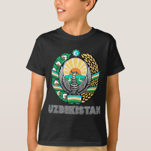 T-shirt Manteau de l'Ouzbékistan des bras