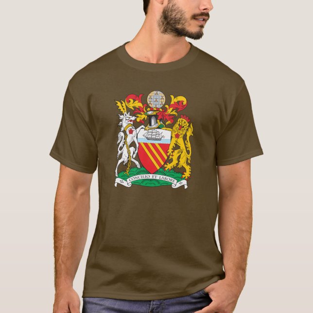 T-shirt Manteau de Manchester des bras (Devant)
