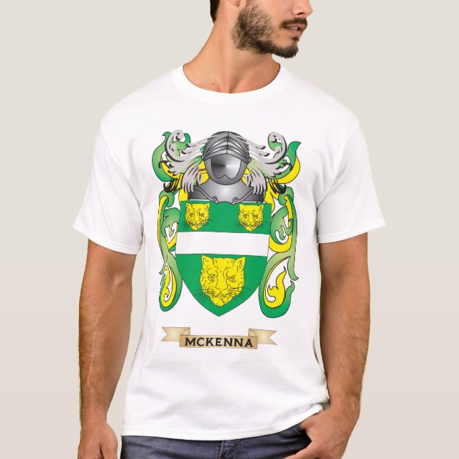 T-shirt Manteau de McKenna des bras (crête de famille) (Devant)