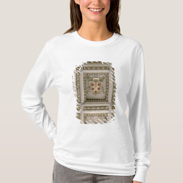 T-shirt Manteau de Medici des bras, du soffite de l'église (Devant)