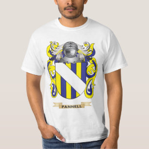 T-shirt Manteau de Pannell des bras (crête de famille)
