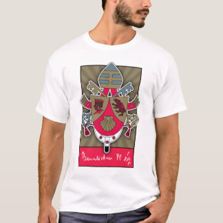 T-shirt Manteau de pape Benoît des bras
