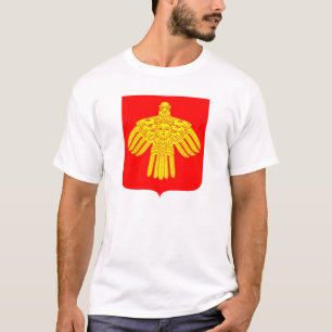 T-shirt Manteau de République du Komi des bras officiel