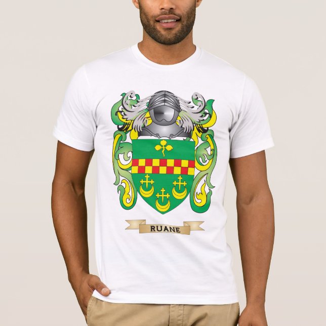 T-shirt Manteau de Ruane des bras (crête de famille) (Devant)