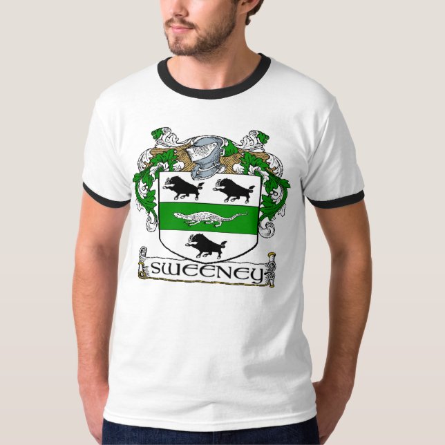 T-shirt Manteau de Sweeney des bras (Devant)