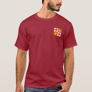 T-shirt Manteau d'empire bizantin de chemise de bras