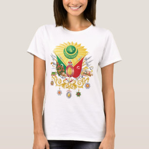 T-shirt Manteau d'empire de tabouret des bras