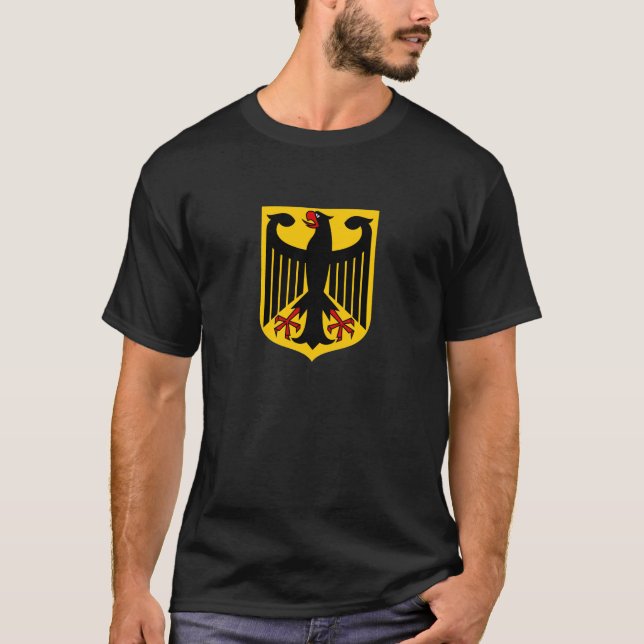 T-shirt Manteau des bras allemand (Devant)