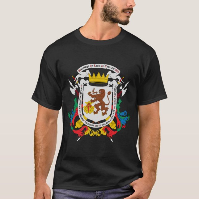 T-shirt Manteau des bras Caracas (Devant)