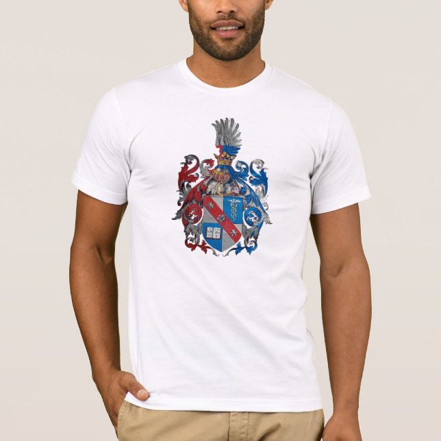 T-shirt Manteau des bras de la famille de Ludwig von Mises (Devant)