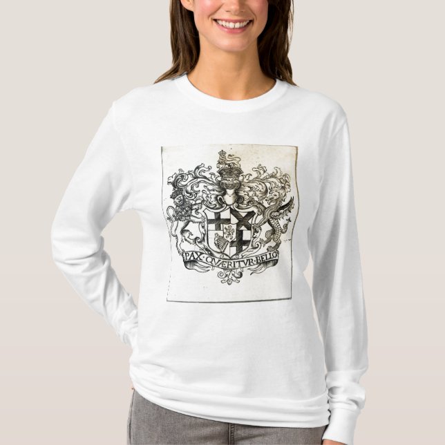 T-shirt Manteau des bras d'Oliver Cromwell (Devant)